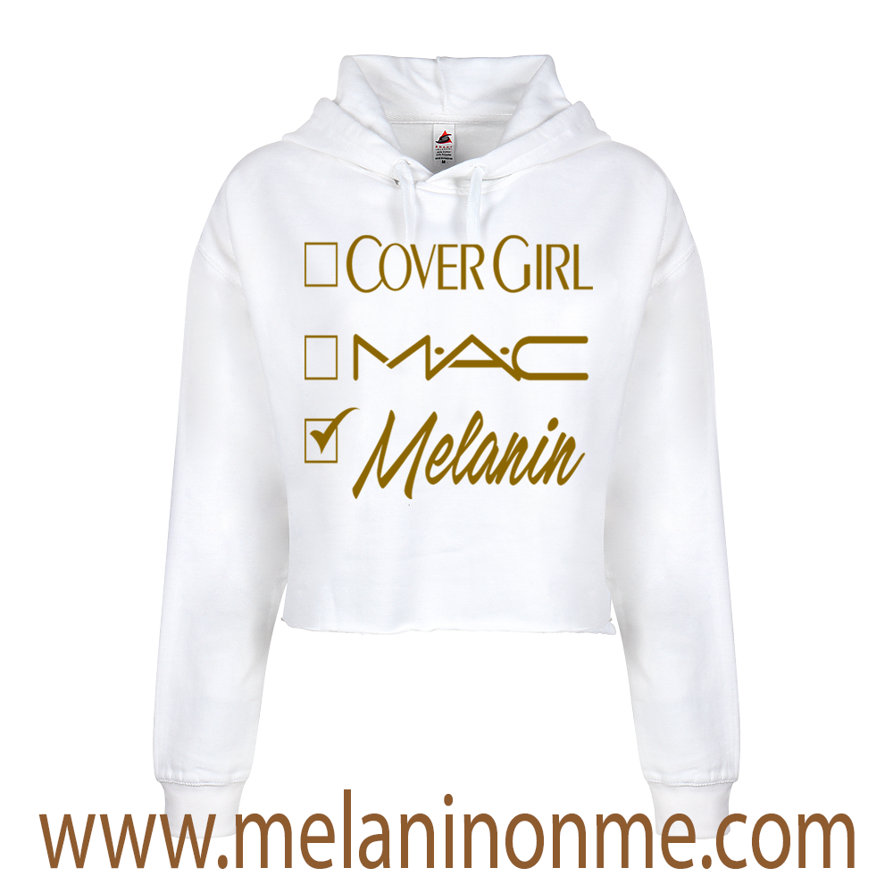 Covergirl Mac Melanin Crop Hoodie