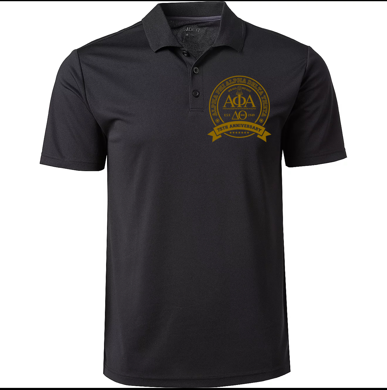 Delta theta 75th Homecoming Limited Polo Shirt