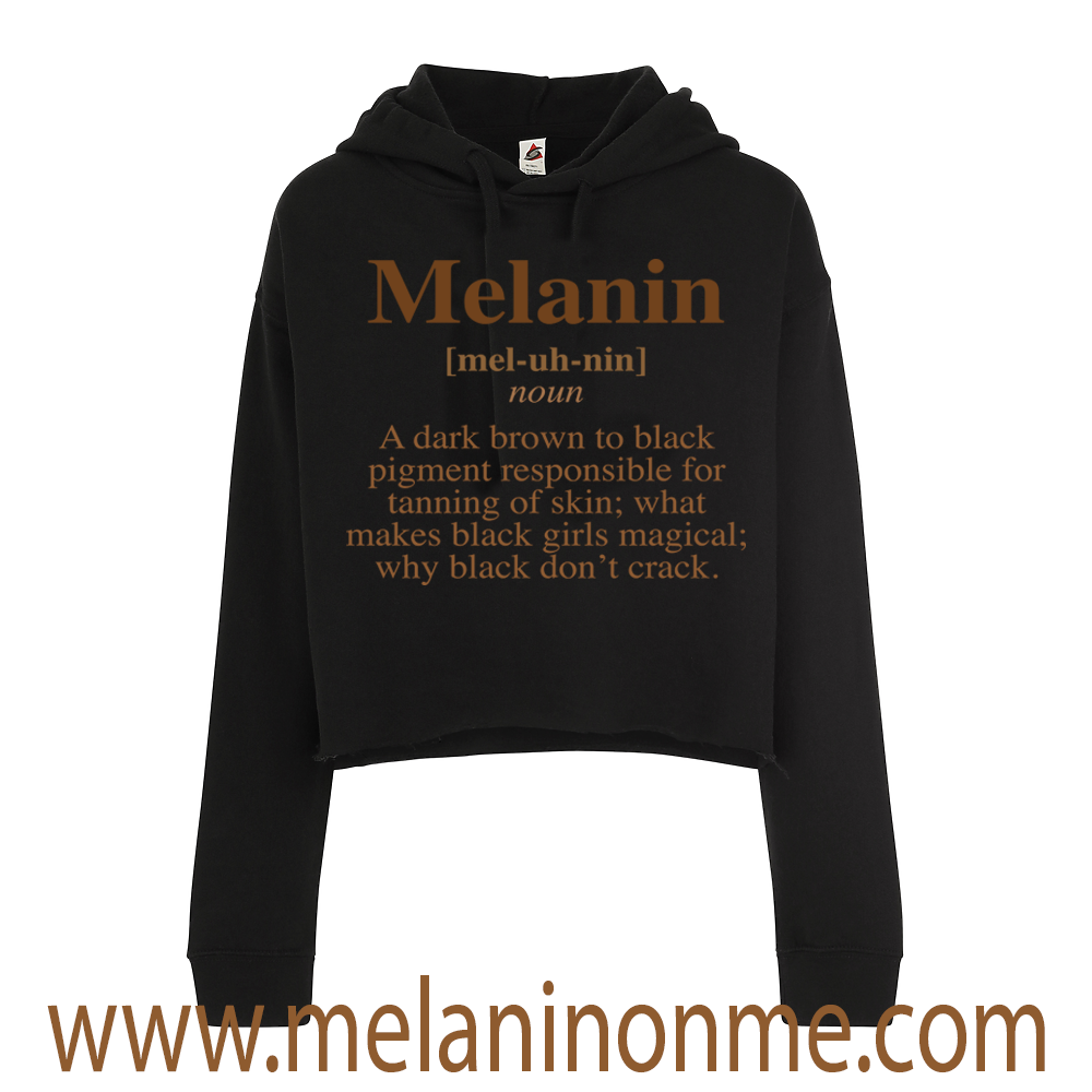 Mel-uh-nin Crop Hoodie