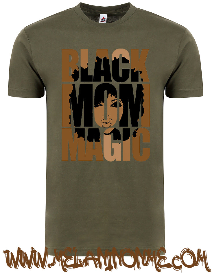 Black Mom Magic Tshirt - Unisex