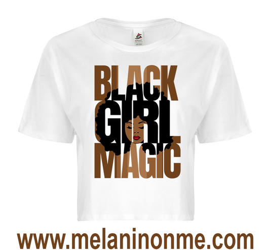 Black Girl Magic Crop Top