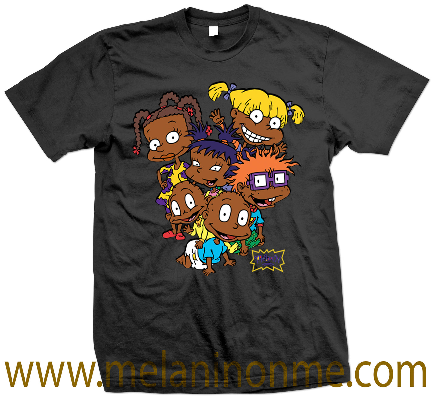 Melanin Rugrats Tshirt - Unisex