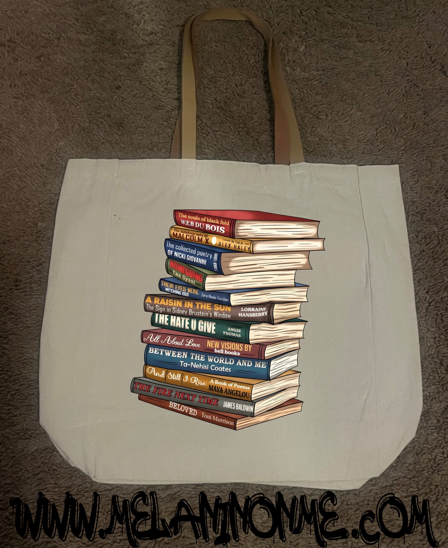 Black History Book Canvas Tote Bag (Copy)