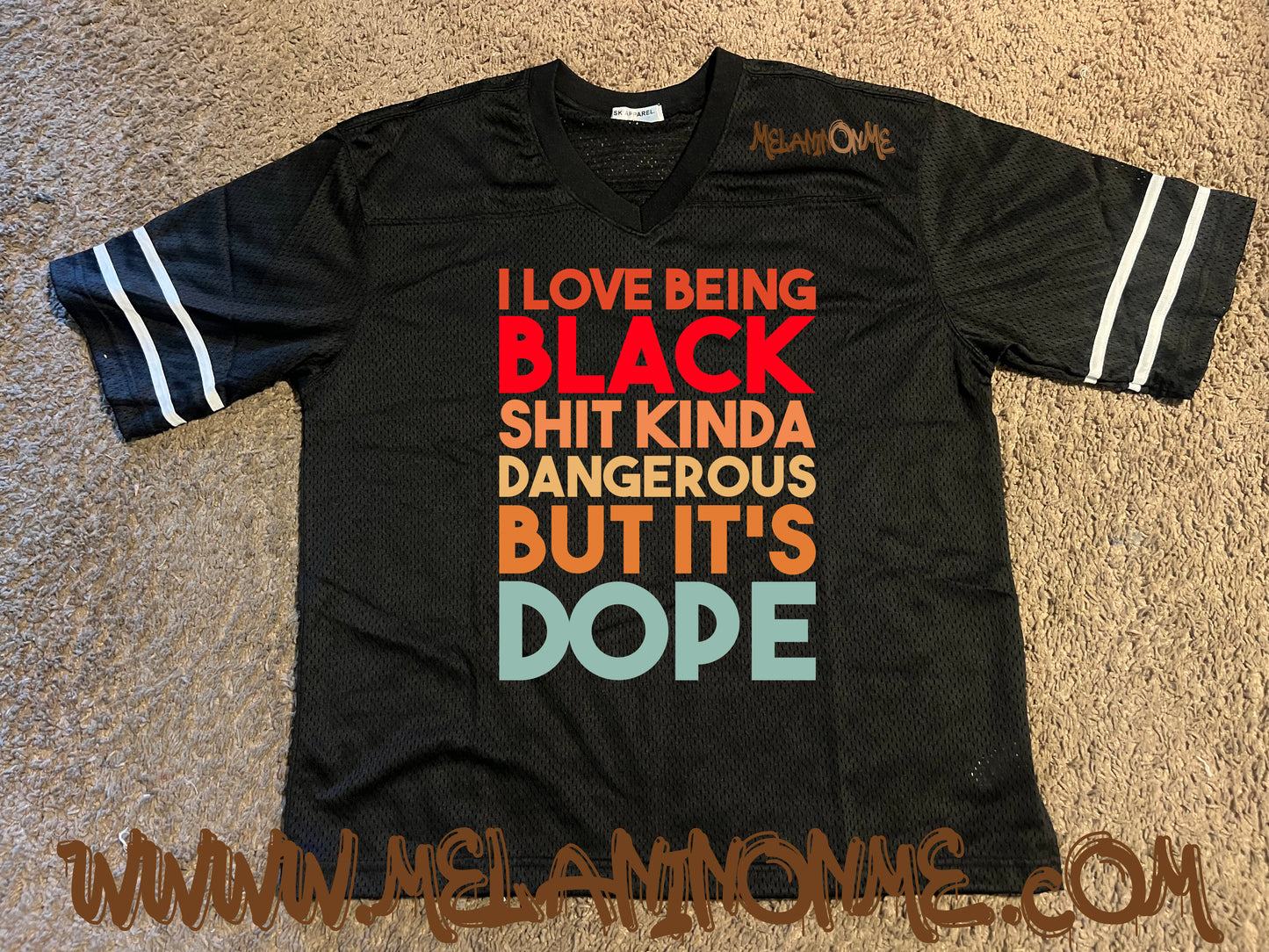 I love being black shit kinda dangerous but its dope