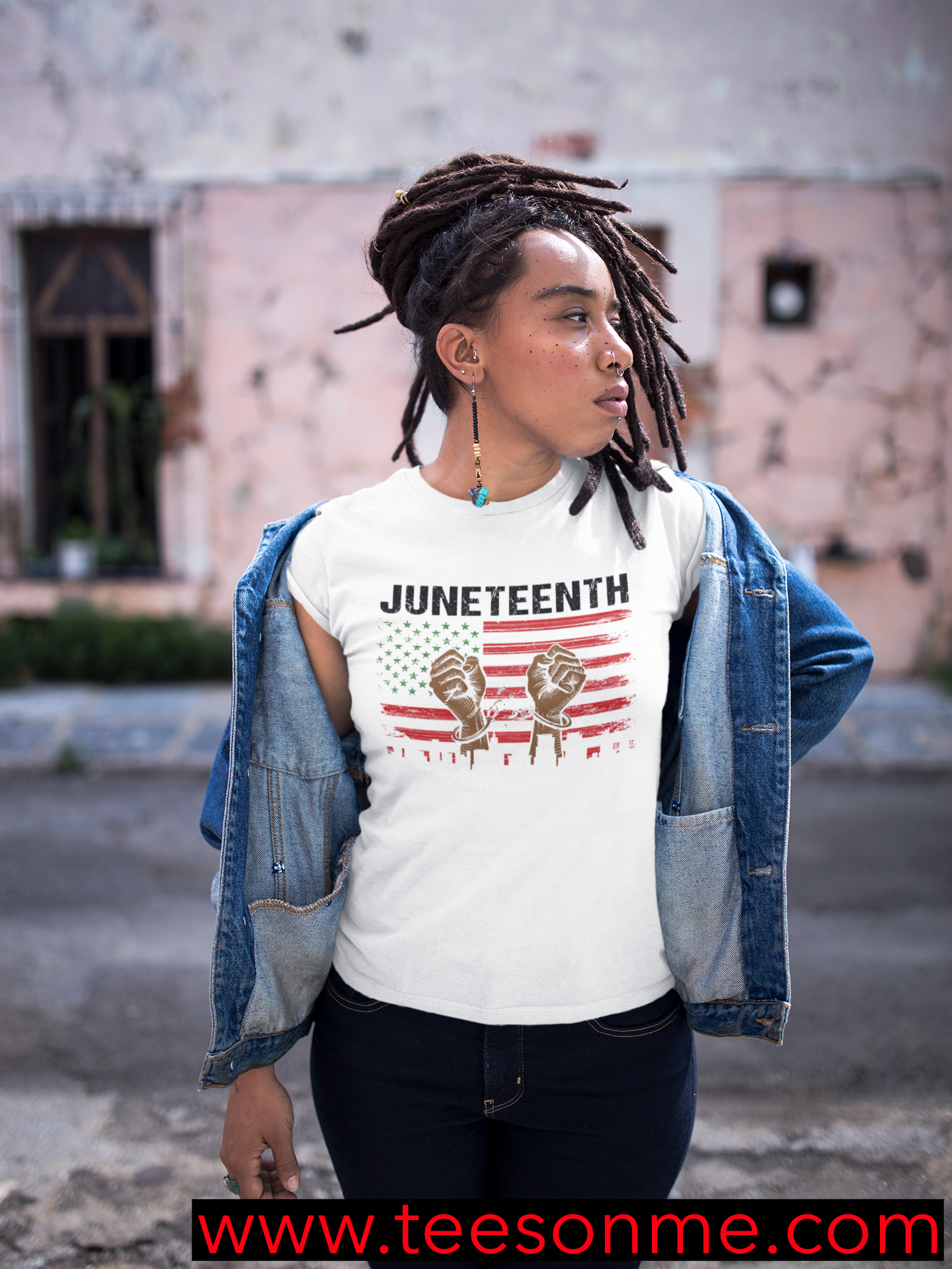 Juneteenth Fist Tshirt