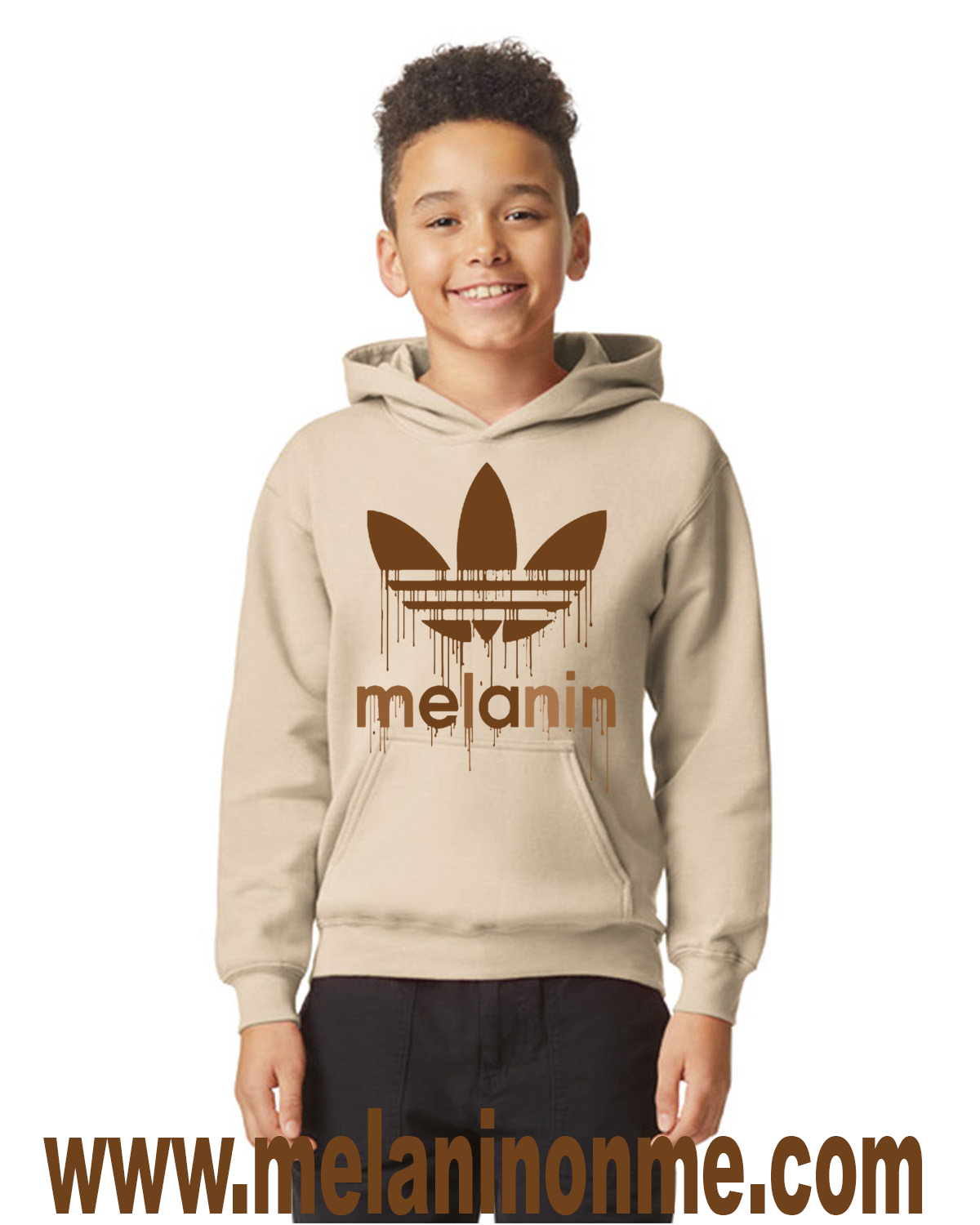 Melanin Adidas Kids Hoodie