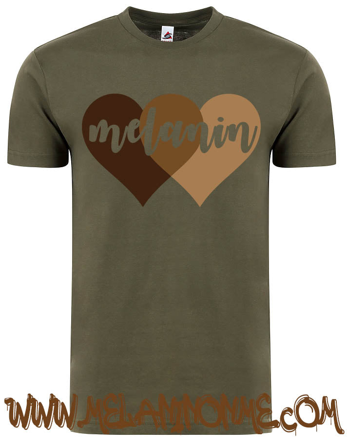 Melanin Heart Tshirt - Unisex