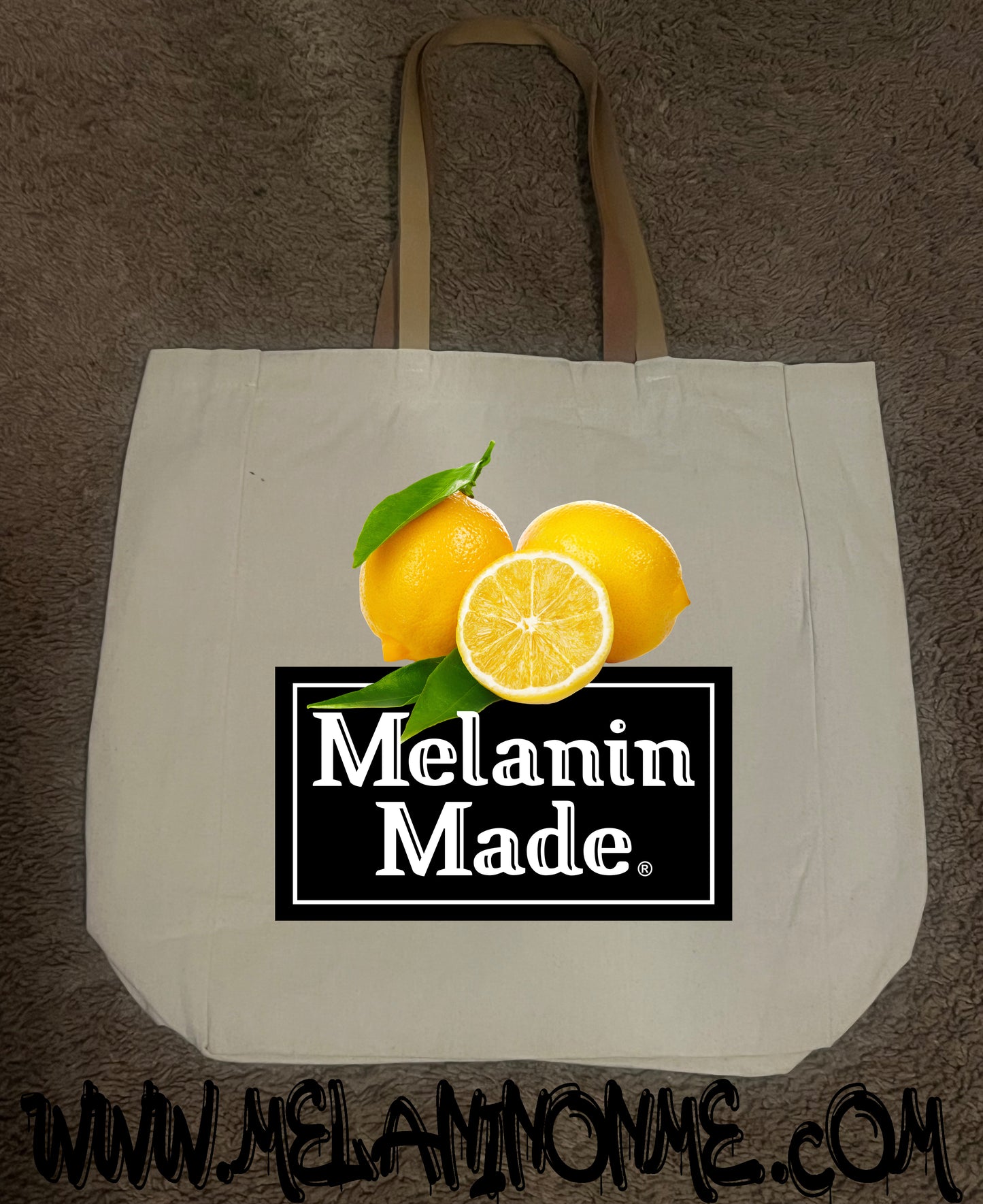 Melanin Made Canvas Tote Bag