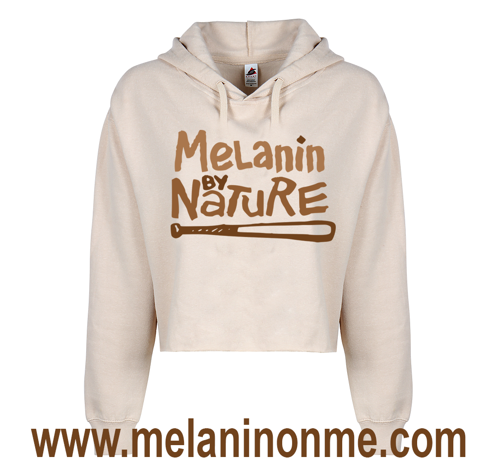 Melanin crop hoodie hot sale