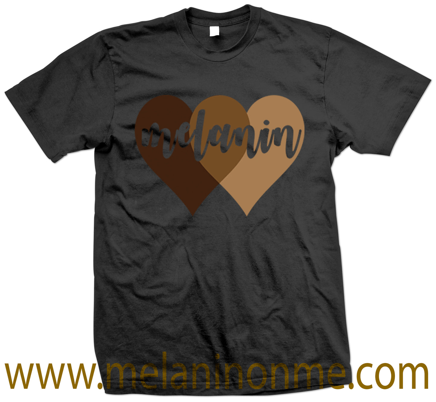 Melanin Heart Tshirt - Unisex