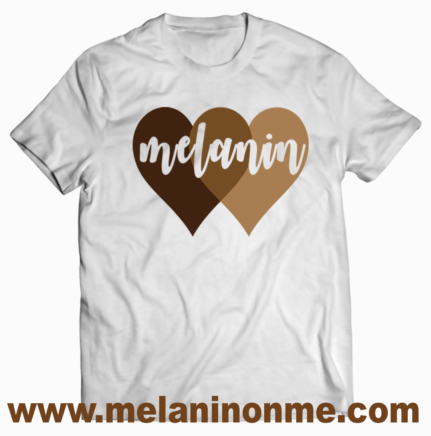 Melanin Heart Tshirt - Unisex