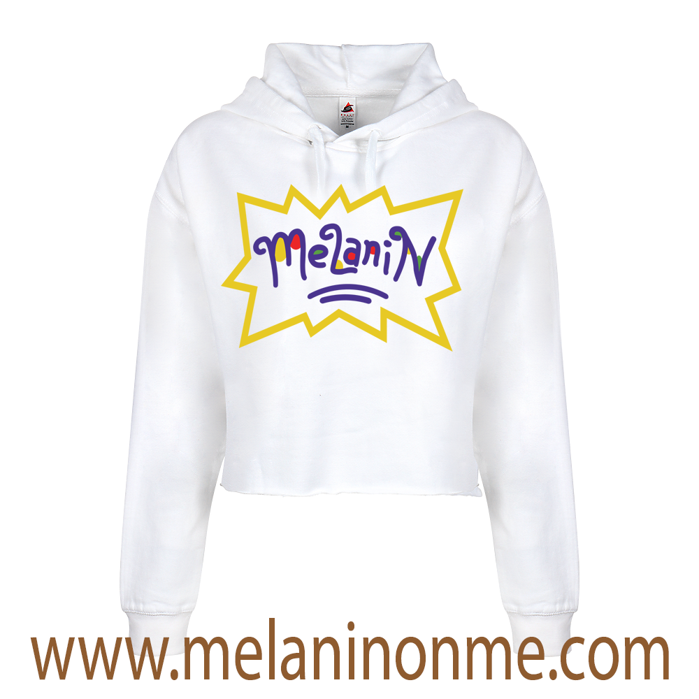 Melanin Rugrats Crop Hoodie