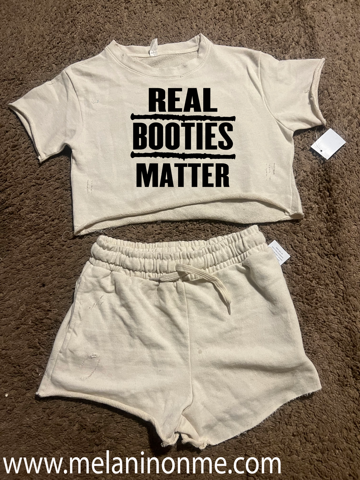 Real Booties Matter Crop Set