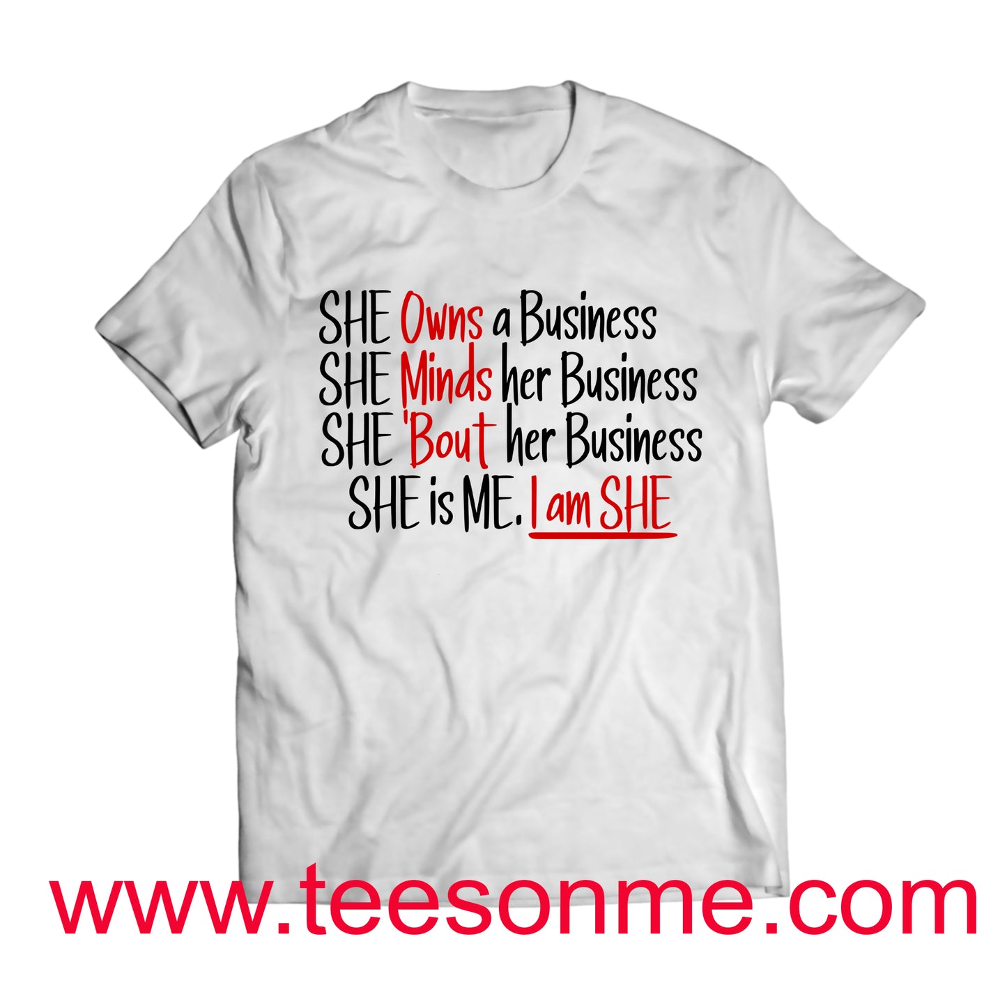 She Owns Her Own Business