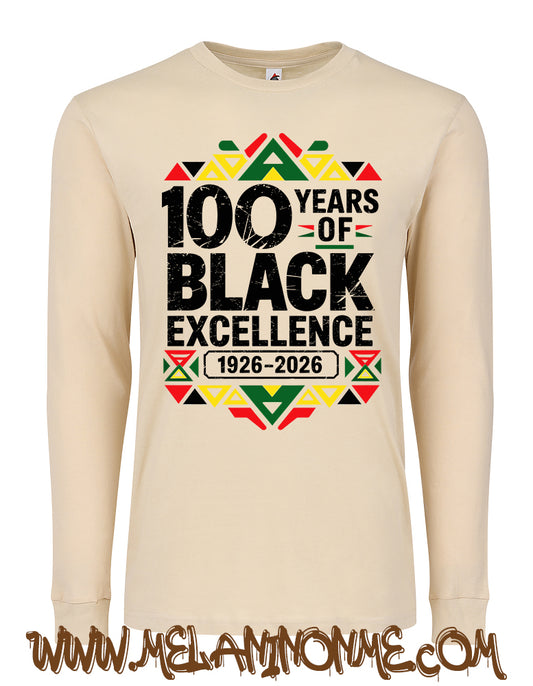 100 Years of Black Excellence Long Sleeve
