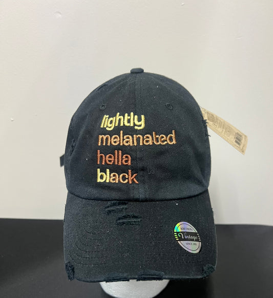 Lightly Melanated Hella Black