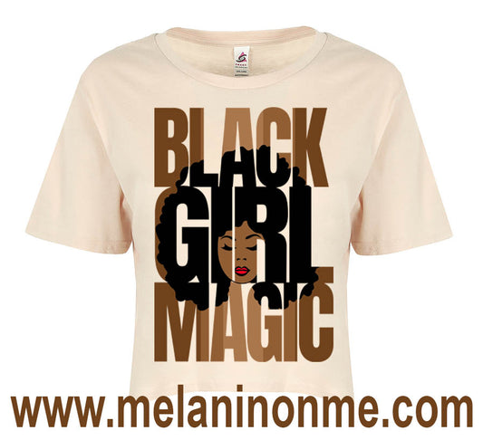 Black Girl Magic Crop Top