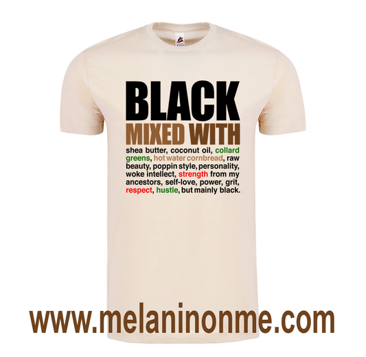 Black Mixed With Tshirt - Unisex
