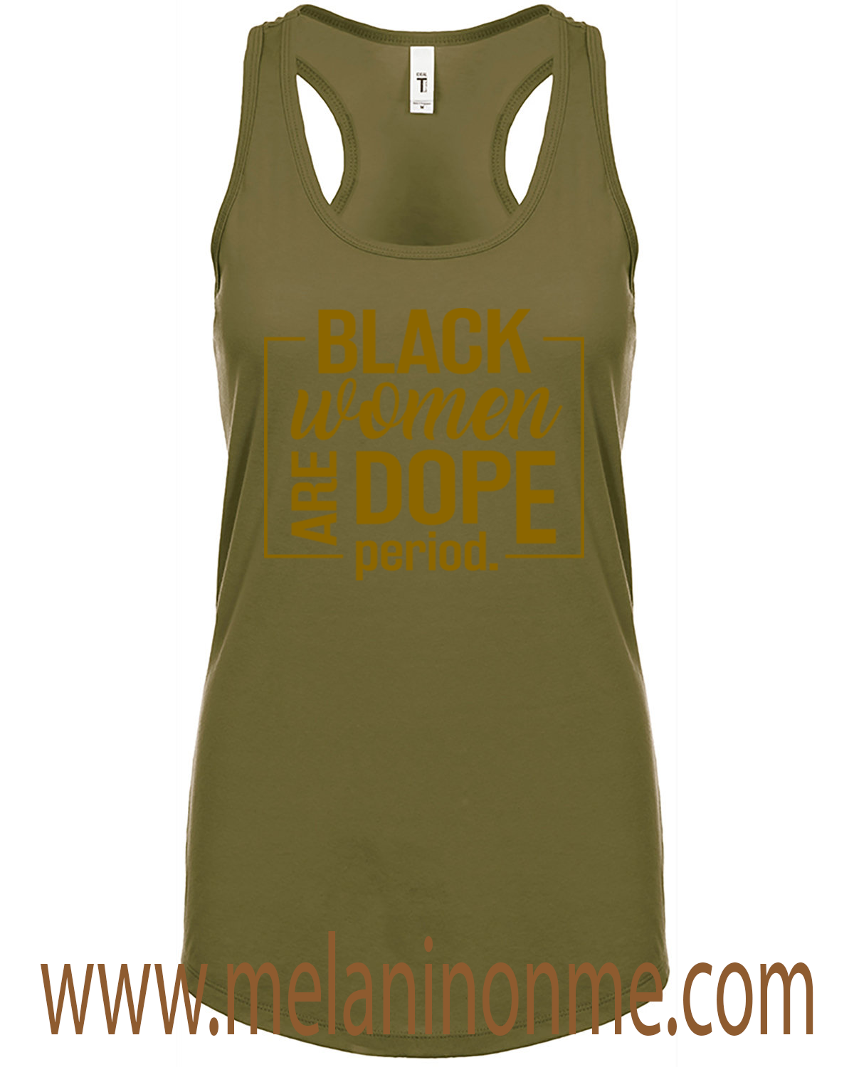 Black Women Are Dope Period Tank Top