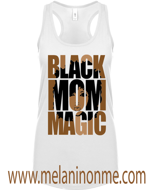 Black Mom Magic Tank Top