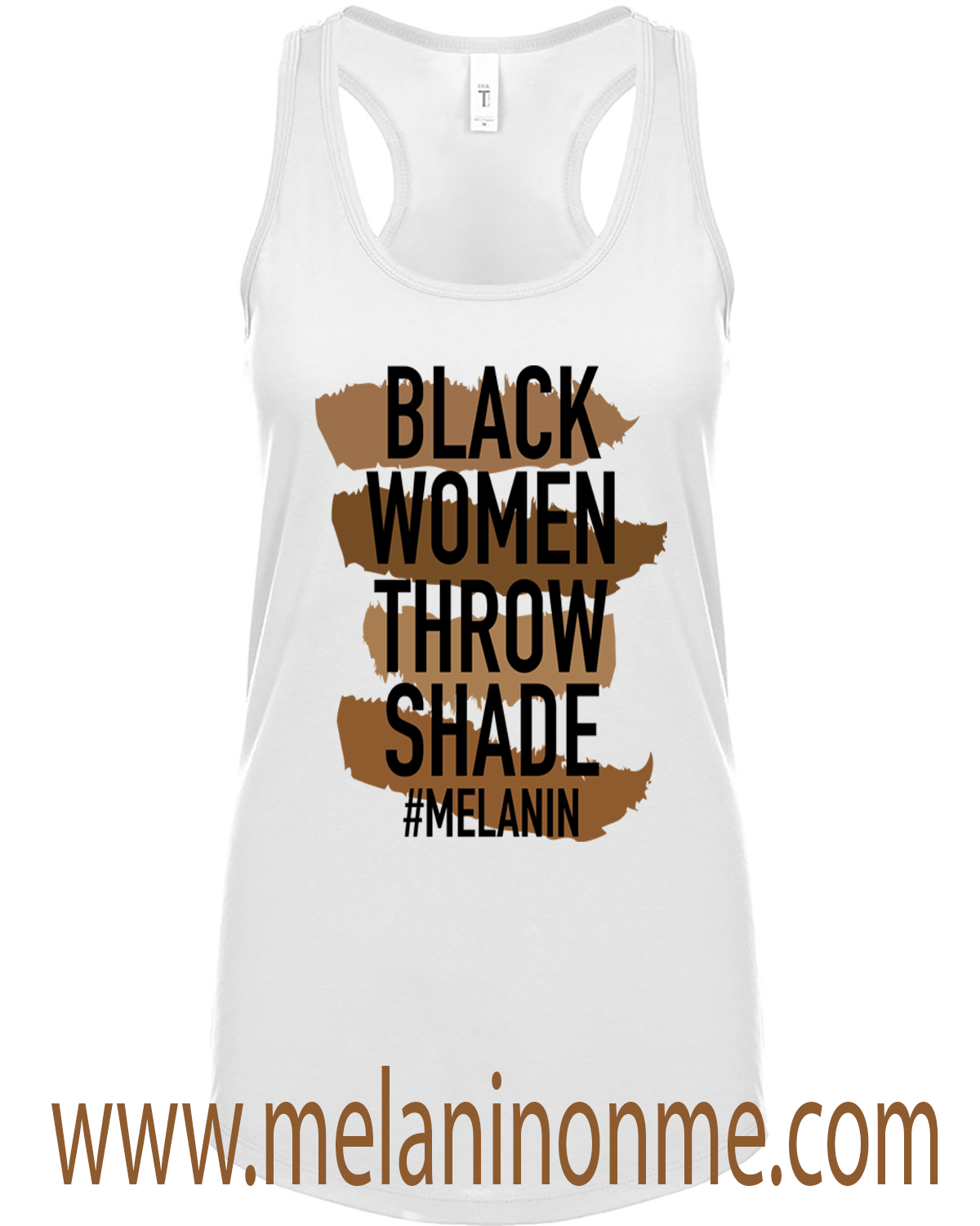 Black Women Throw Shade Tank Top