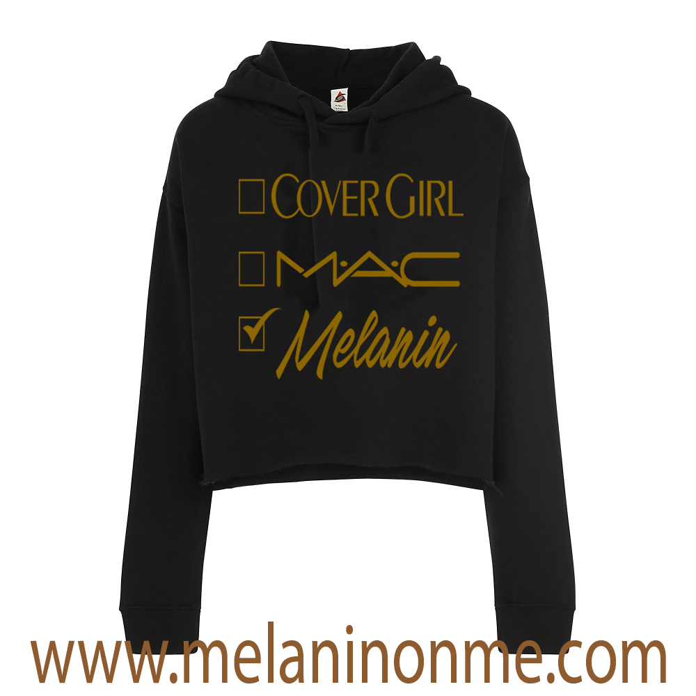 Covergirl Mac Melanin Crop Hoodie