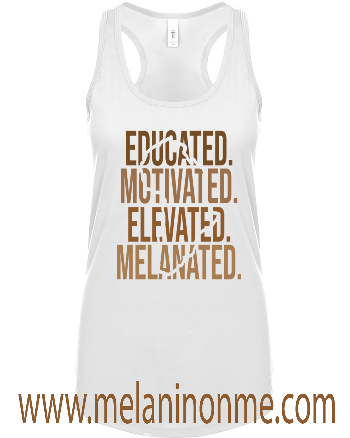 Educated Motivated Elevated Melanated Tank Top