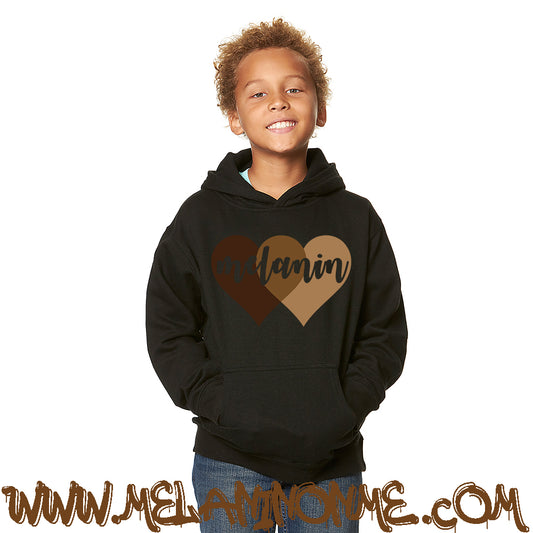 Melanin Heart Youth Hoodie