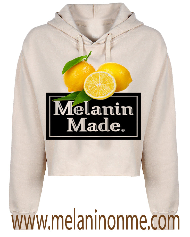 Melanin Made Crop Hoodie