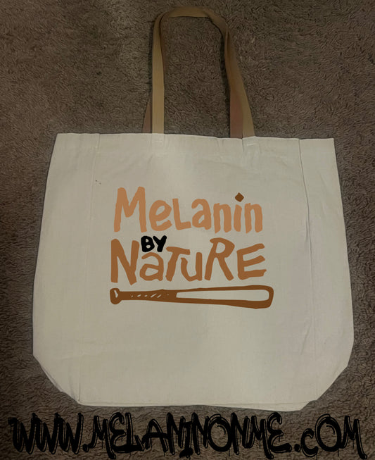 Melanin by Nature Canvas Tote Bag