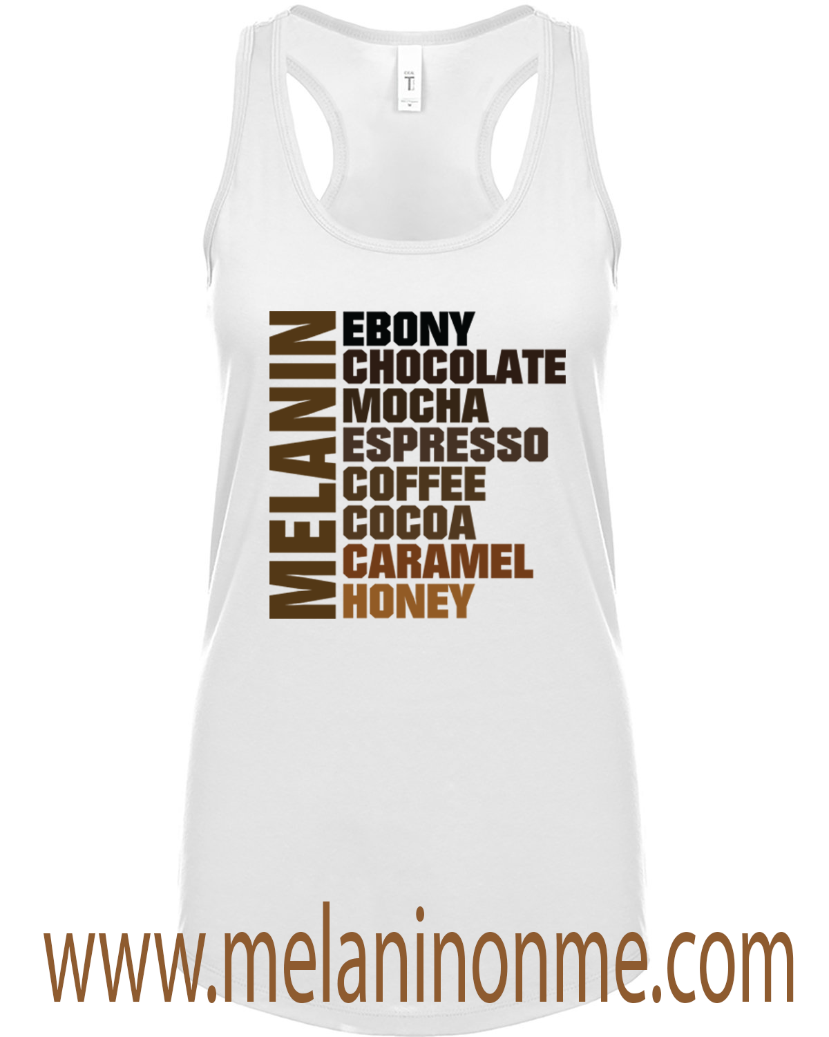 Melanin Ebony Tank Top