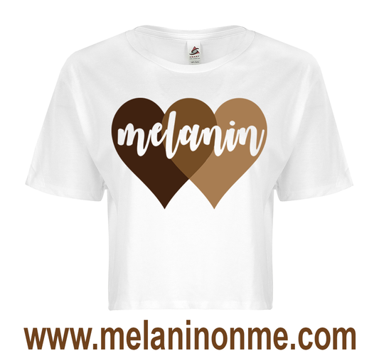 Melanin Heart Crop Top
