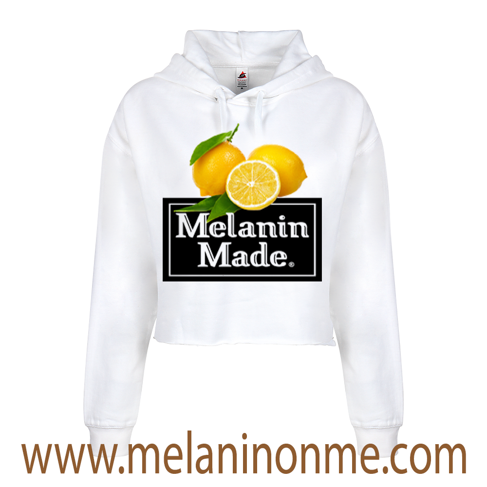 Melanin Made Crop Hoodie