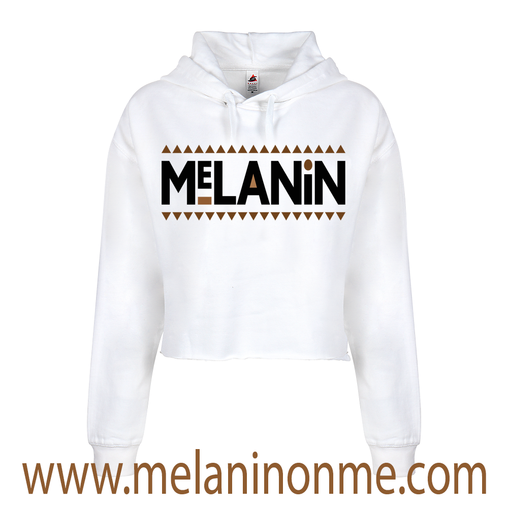 Melanated Martin Crop Hoodie