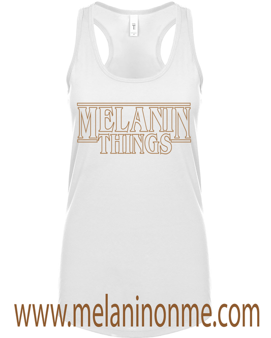 Melanin Stranger Things Tank Top