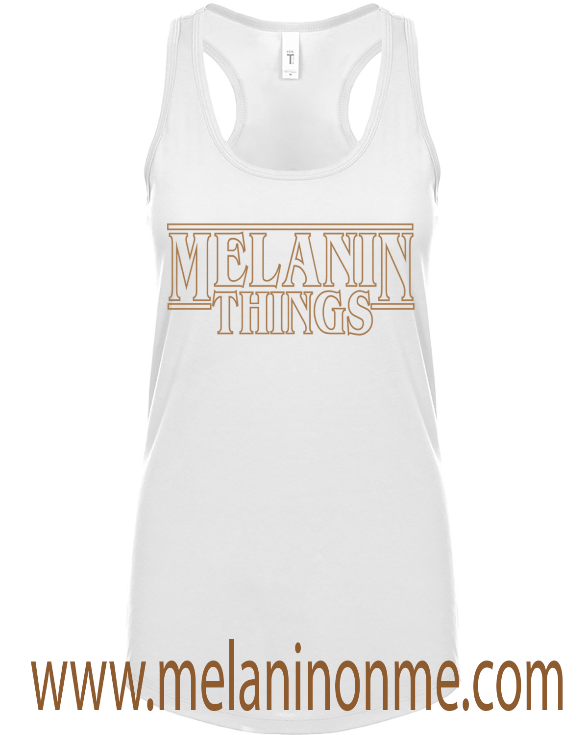 Melanin Stranger Things Tank Top