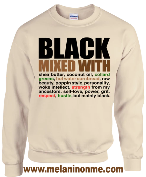 Black Mixed With (Limited Edition) Sweatshirt