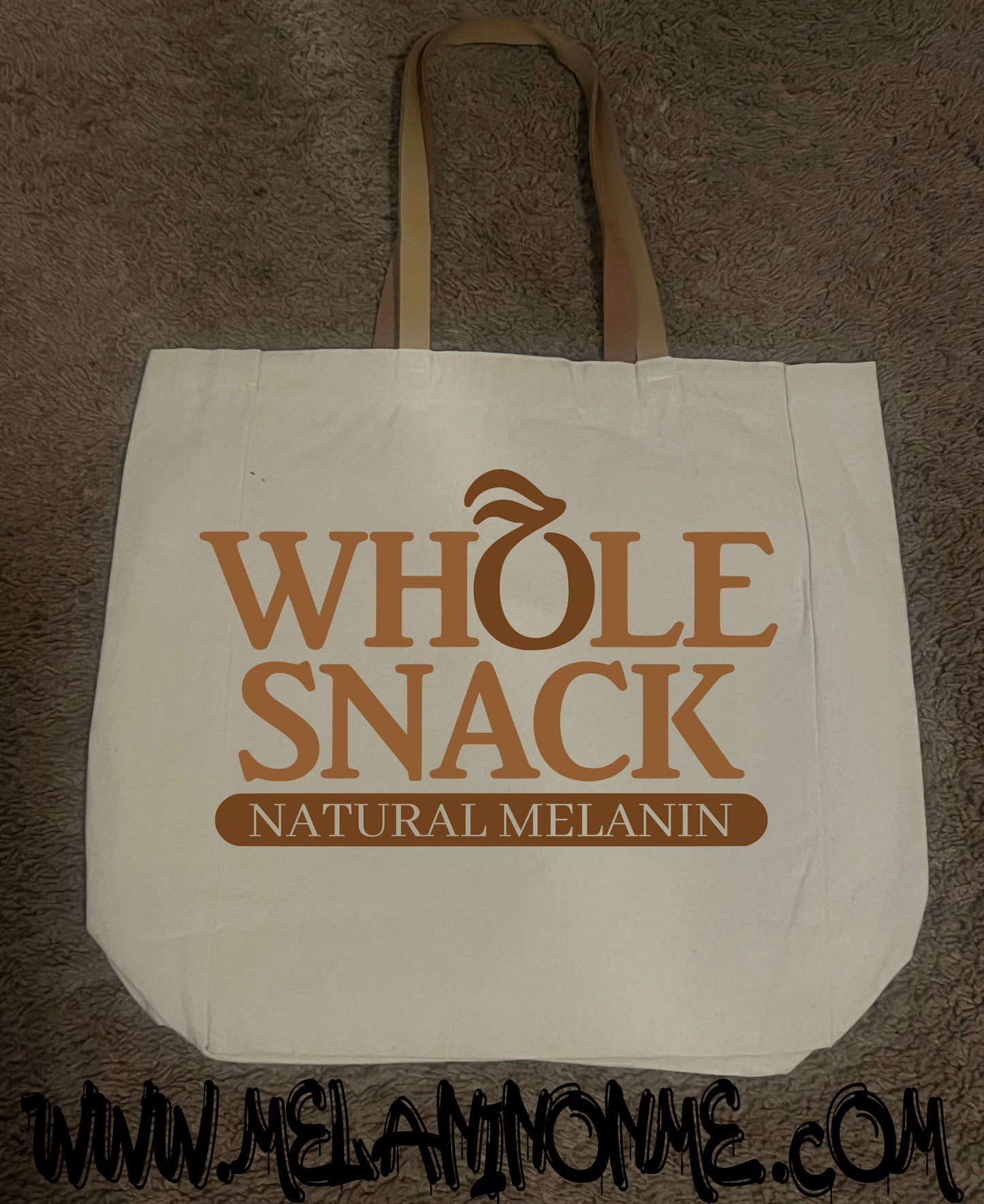Whole Snack Canvas Tote Bag