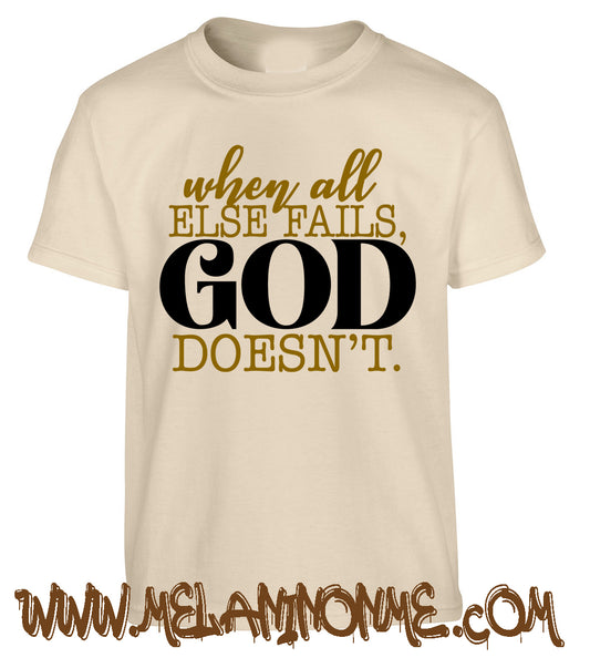 When all Else Falls, God Doesn't